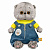 Мягкая игрушка Кот Басик Baby в комбинезоне деним Budi Basa BB-161